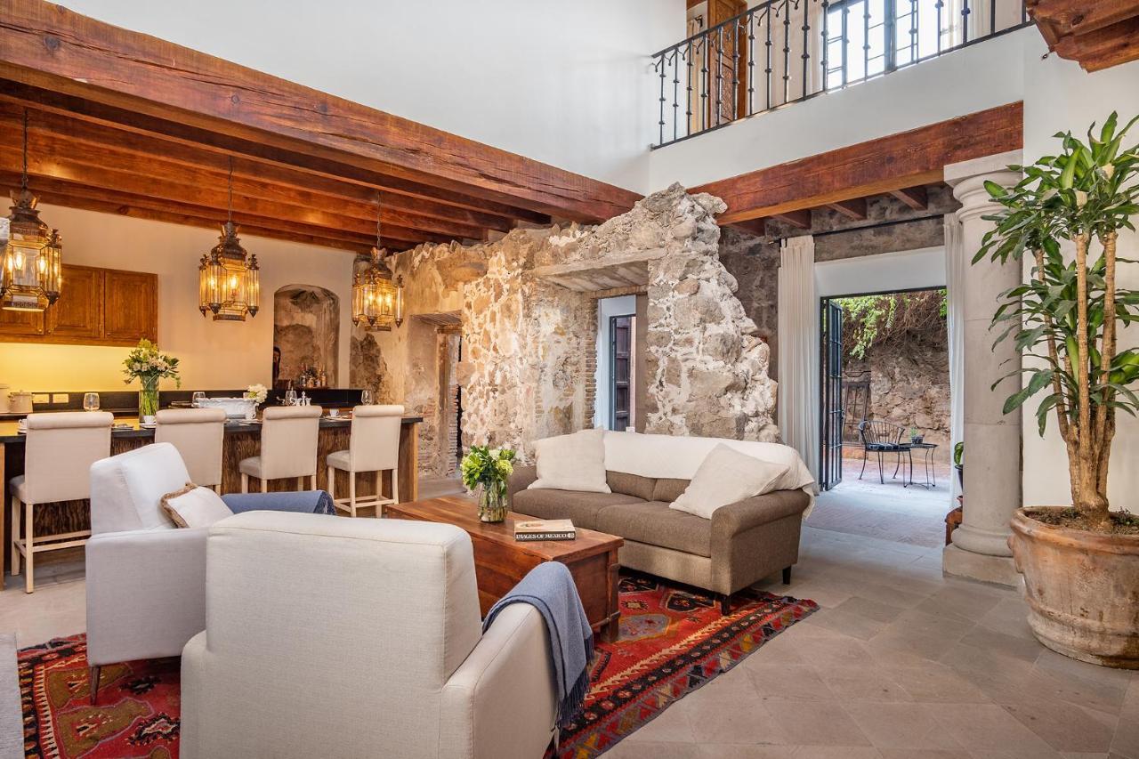サン・ミゲル・デ・アジェンデ Casa Garita, 3Br In Centro, Amazing Views & Luxury Bedsヴィラ エクステリア 写真