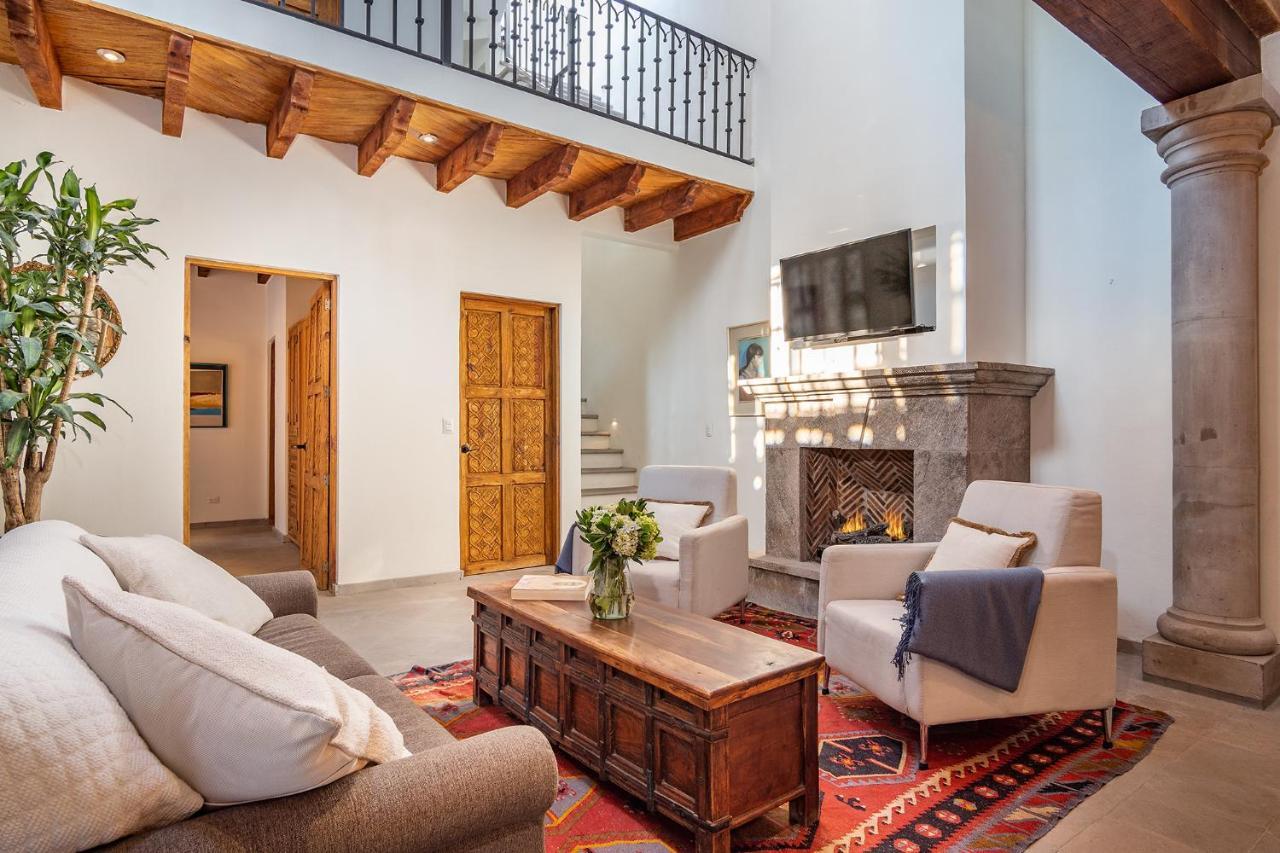 サン・ミゲル・デ・アジェンデ Casa Garita, 3Br In Centro, Amazing Views & Luxury Bedsヴィラ エクステリア 写真